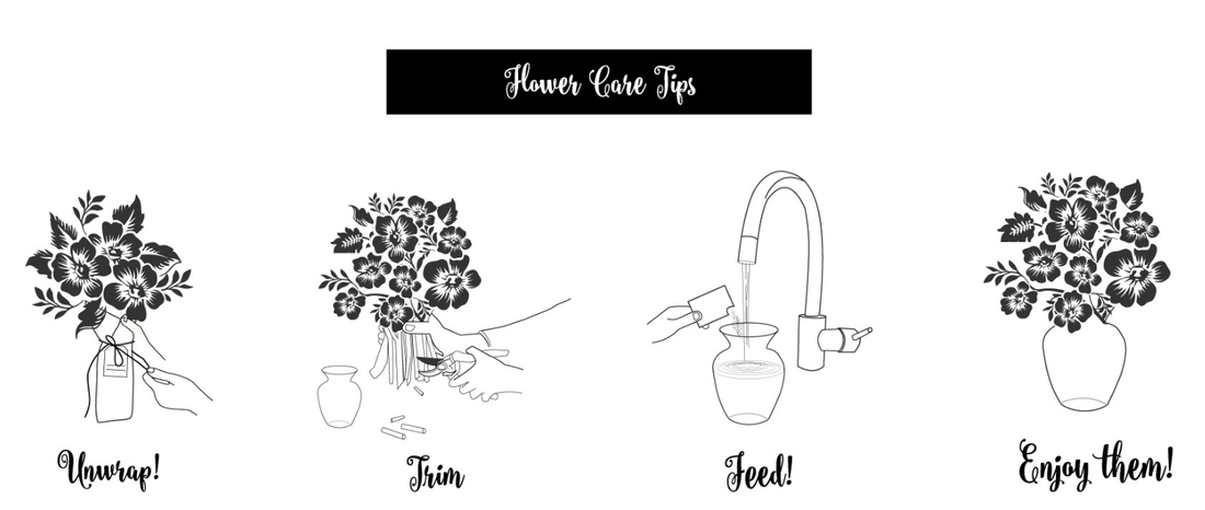 How to take Care of Flowers - Lily's Bloom Boutique