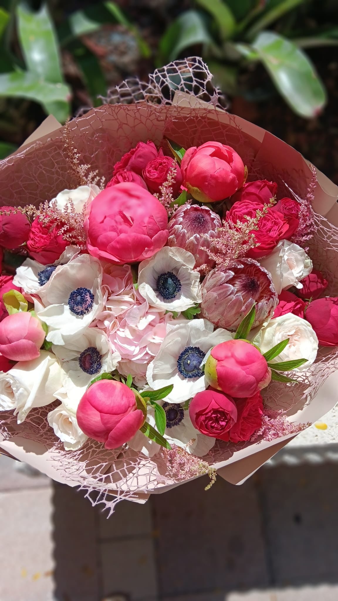 Peonies and flowers