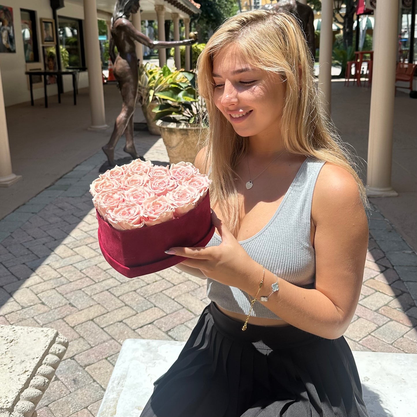 Pink Heart Preserved