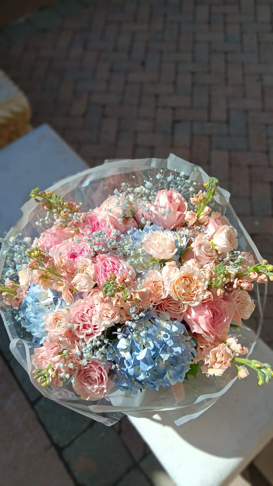 Pink and Blue