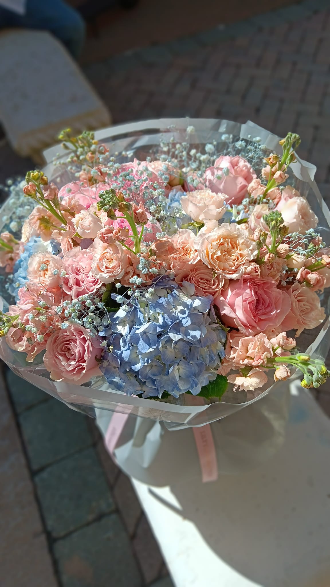 Pink and Blue