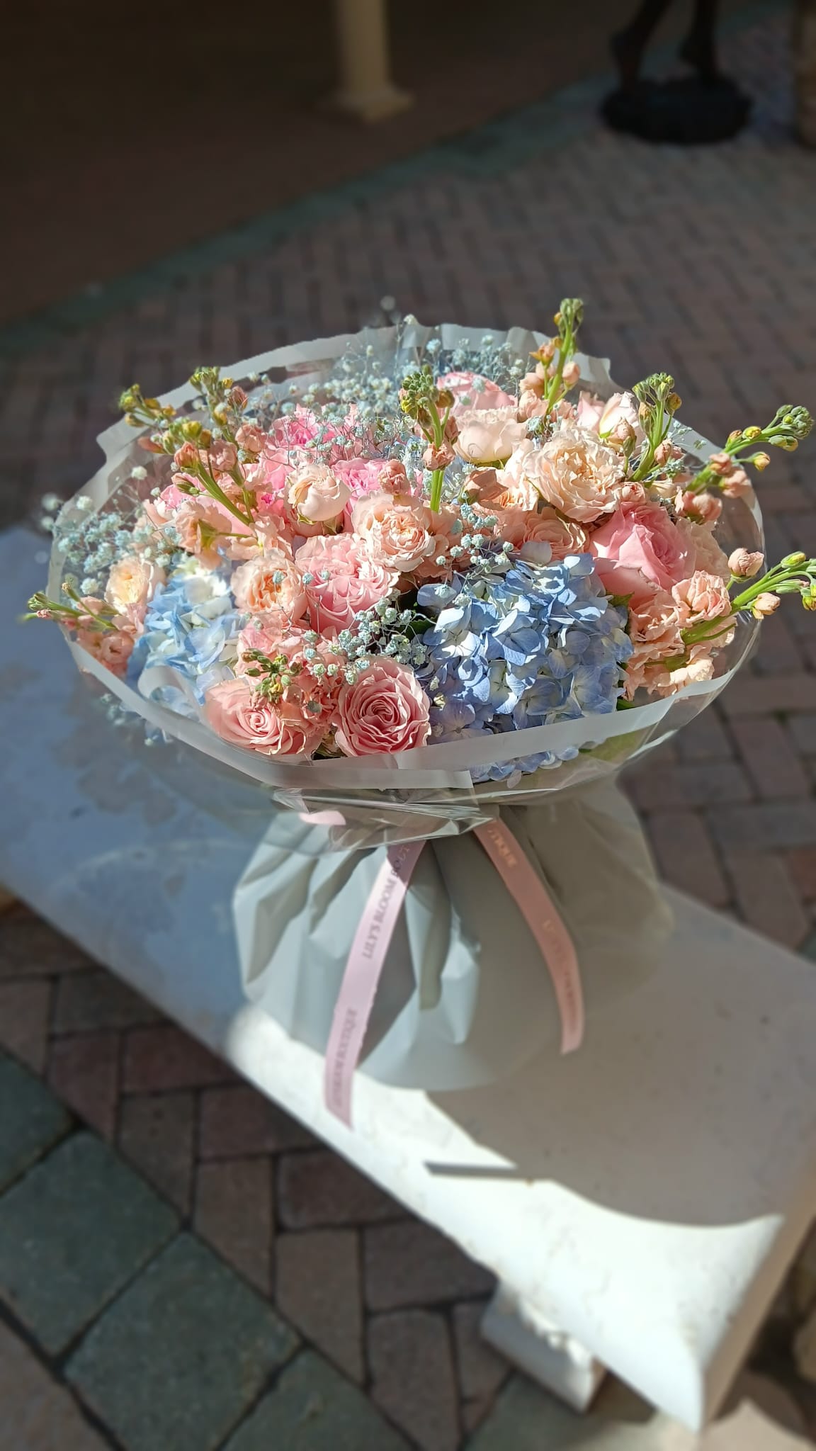 Pink and Blue