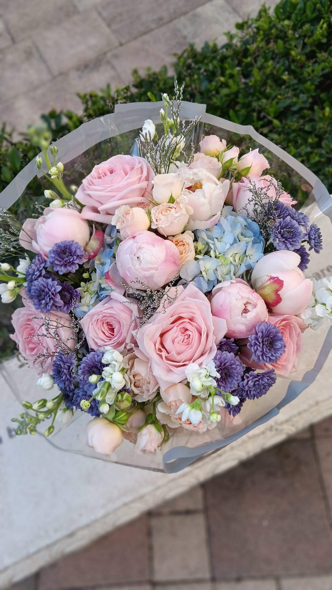 Pink and Blue