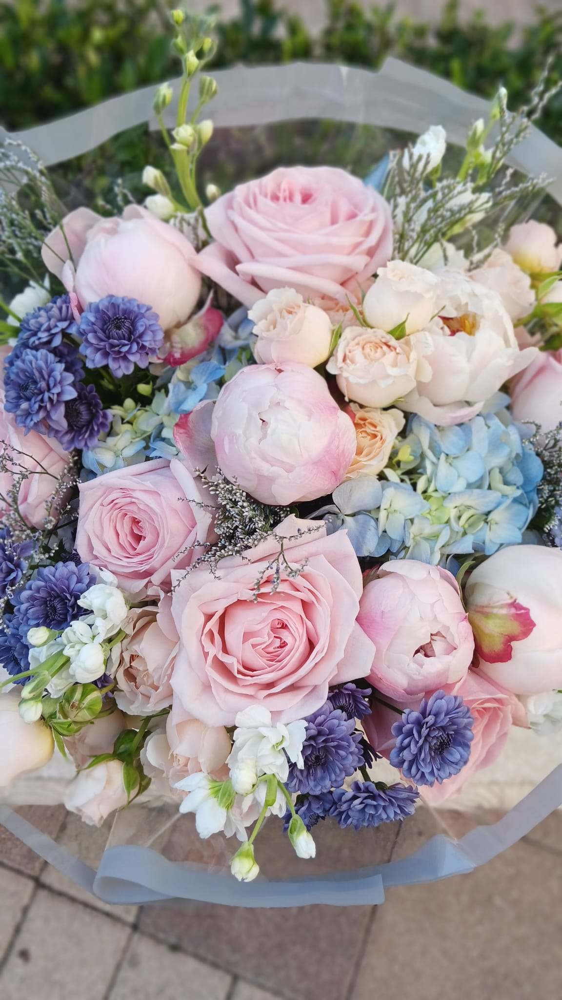 Pink and Blue