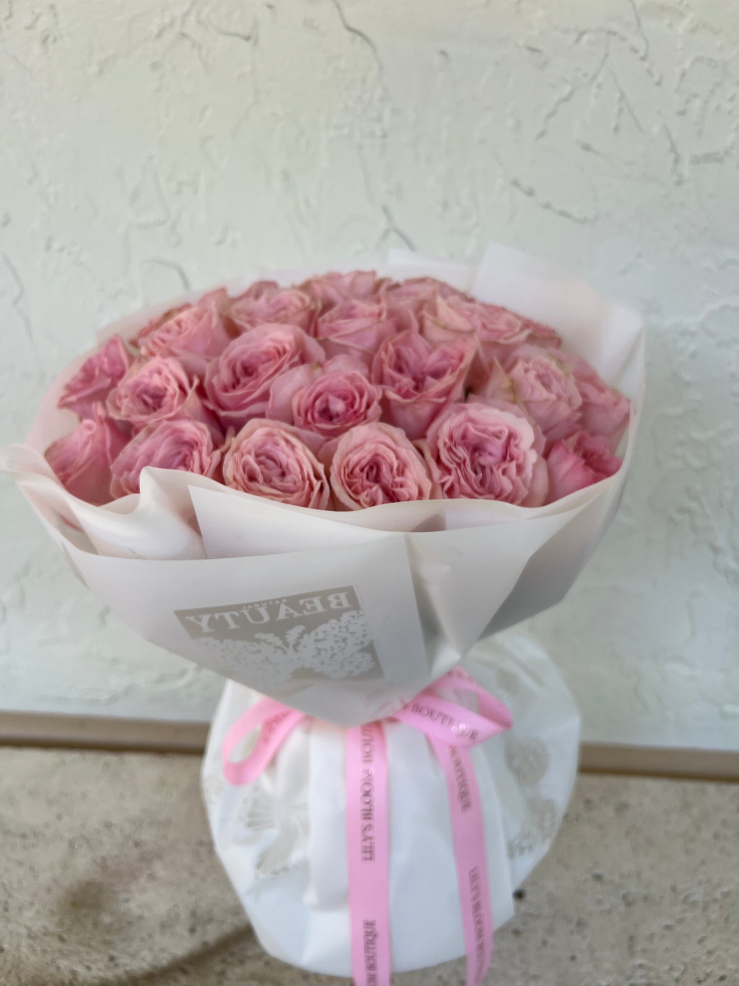 Soft Pink Rose Bouquet