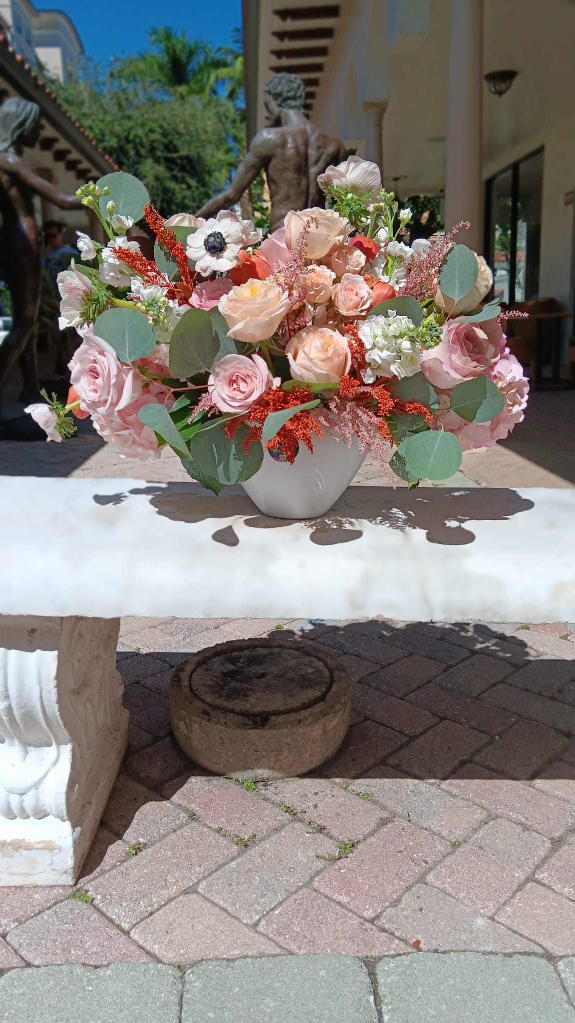 Fall Flowers Vase