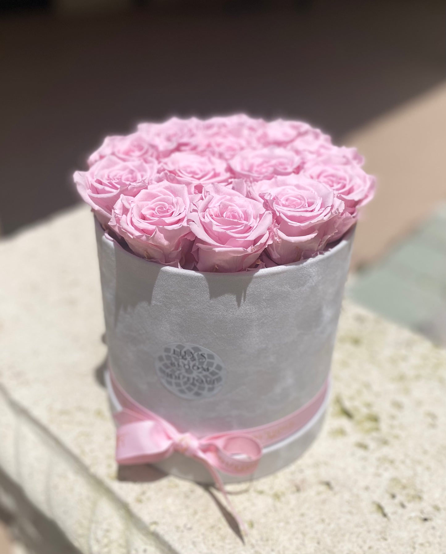 Pink Color Preserved Roses