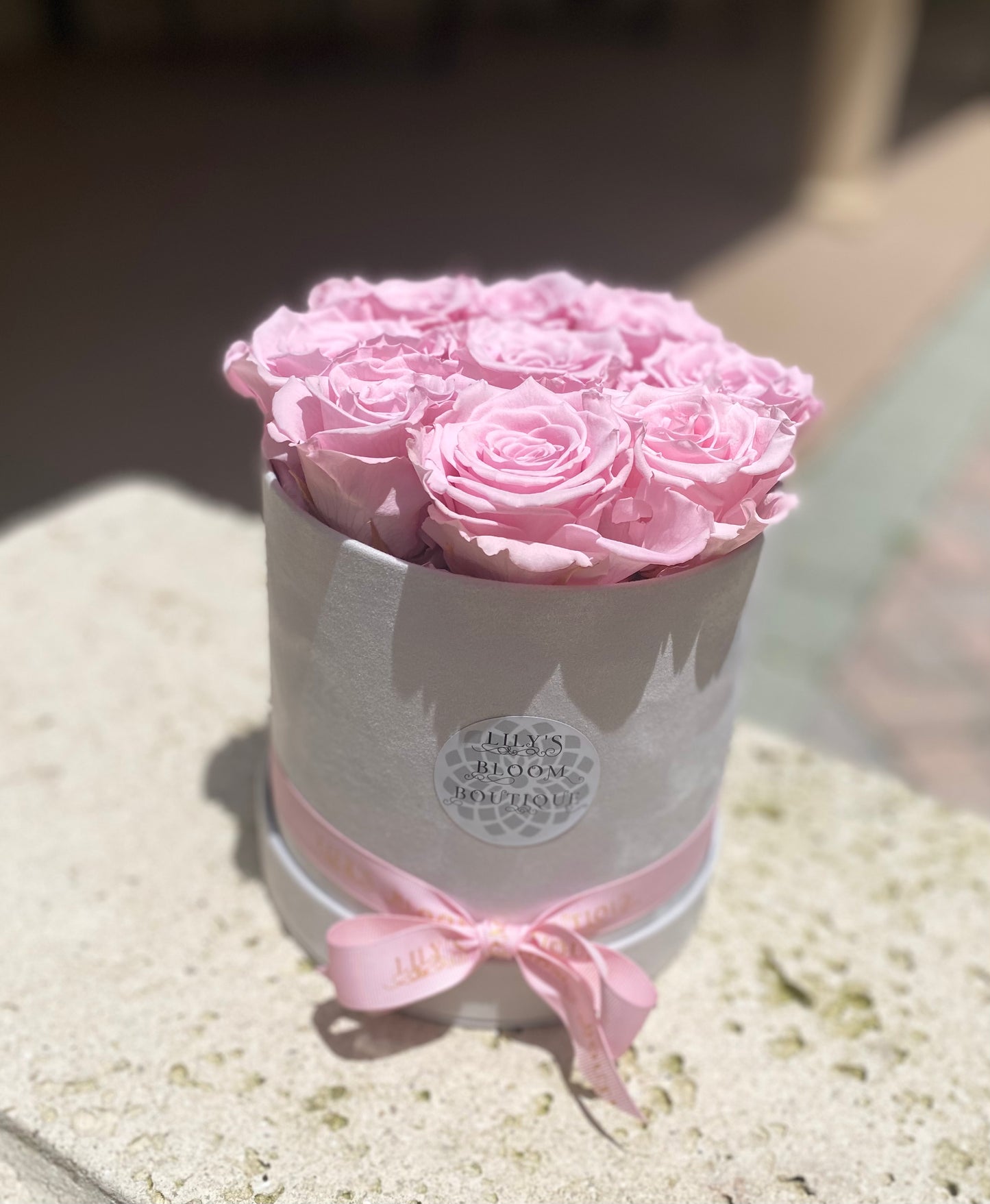 Pink Preserved Roses