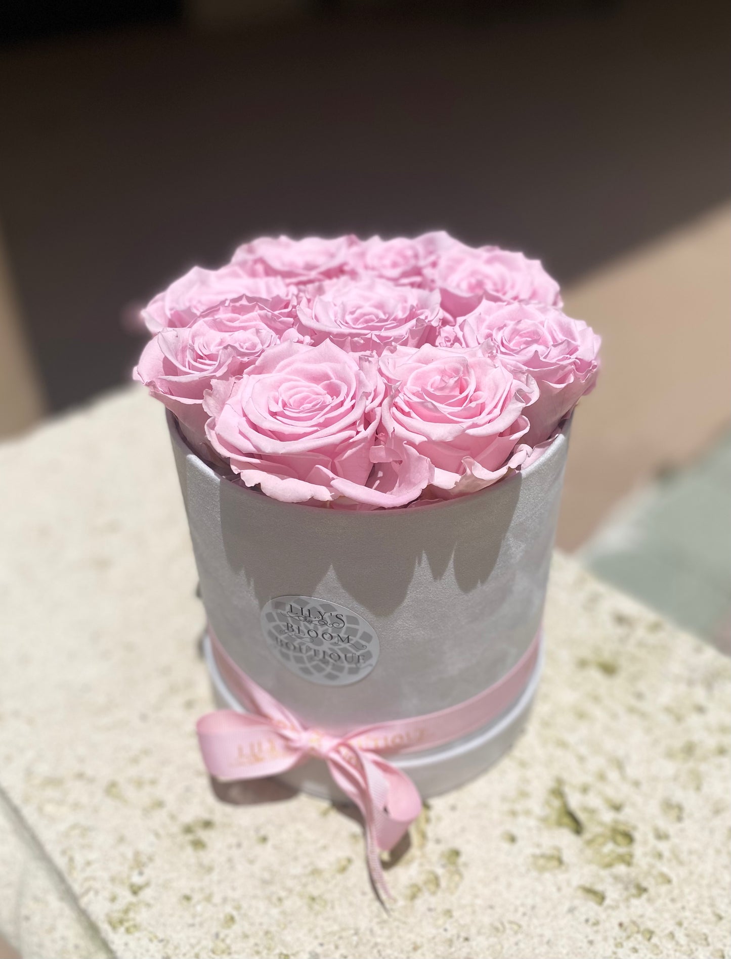 Pink Preserved Roses