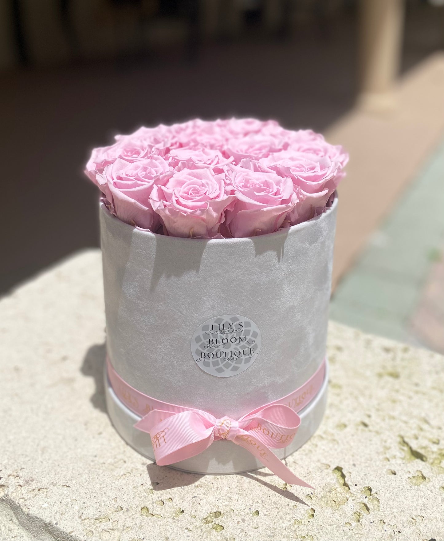 Pink Color Preserved Roses