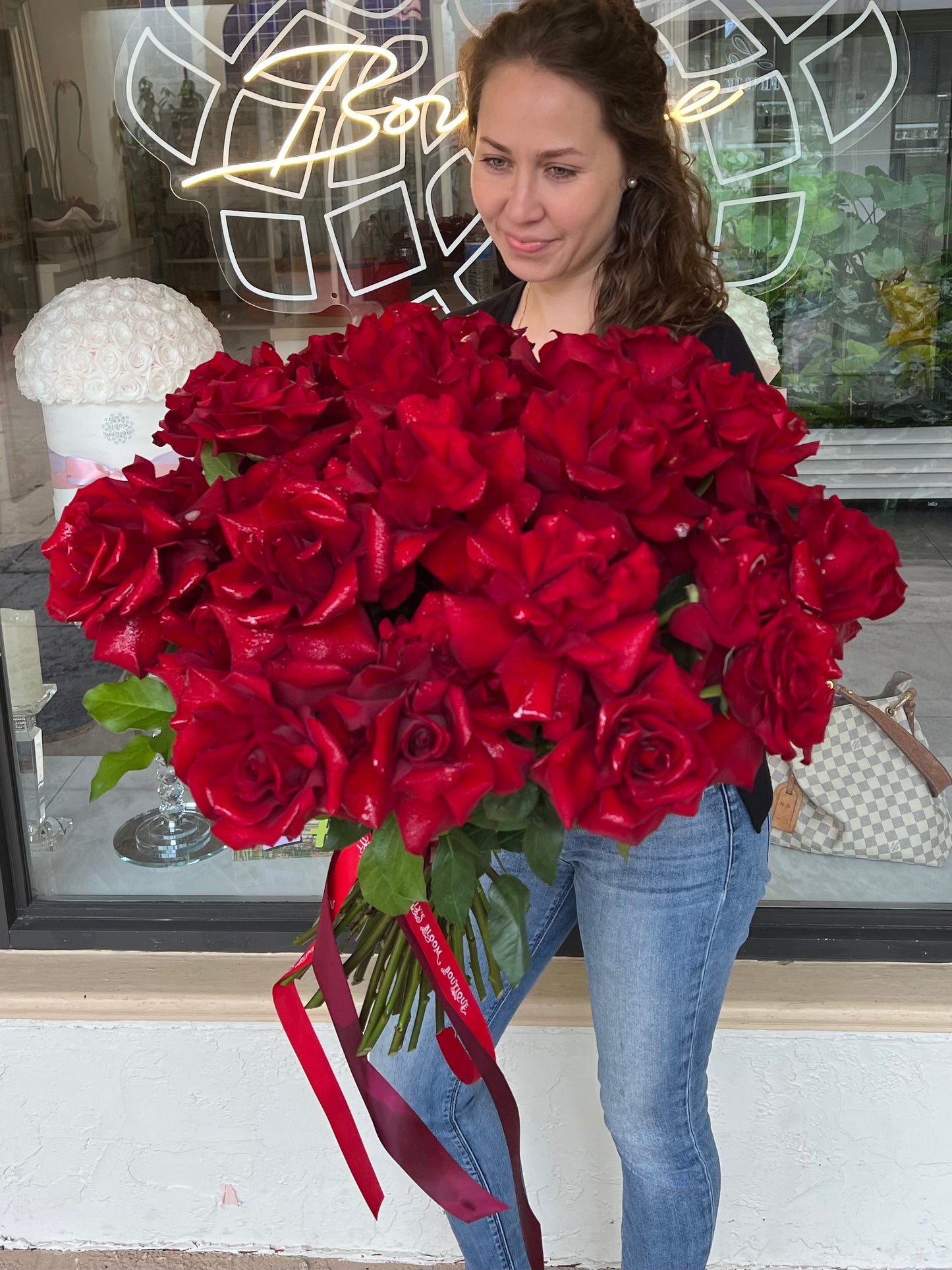 The Best Red Roses Bouquet in Town