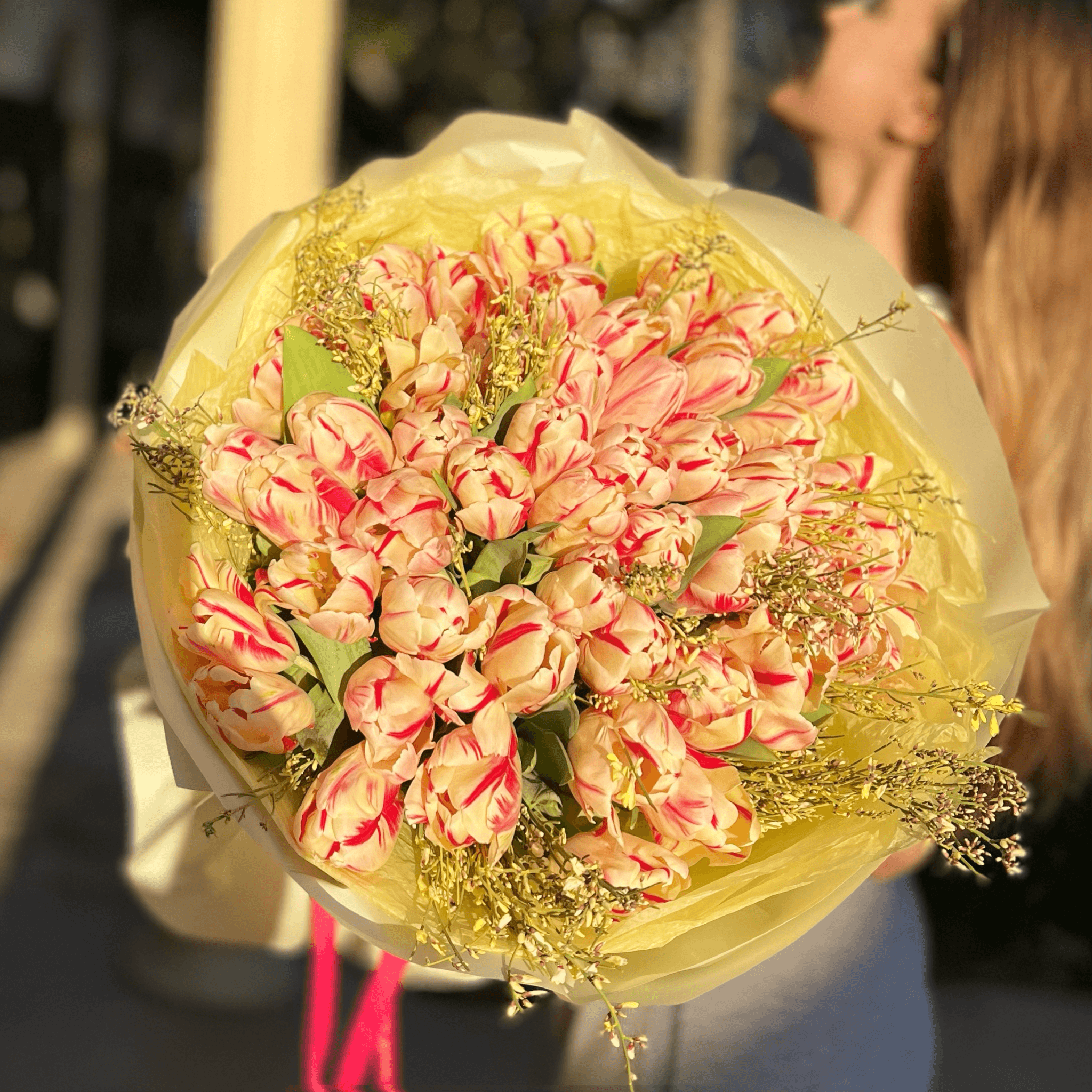 Spring Breath Tulips Bouquet - Lily's Bloom Boutique