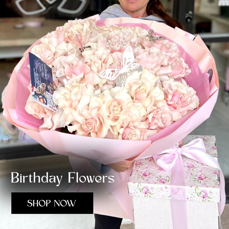 Click to shop Birthday Flower Collection by Lily's Bloom Boutique