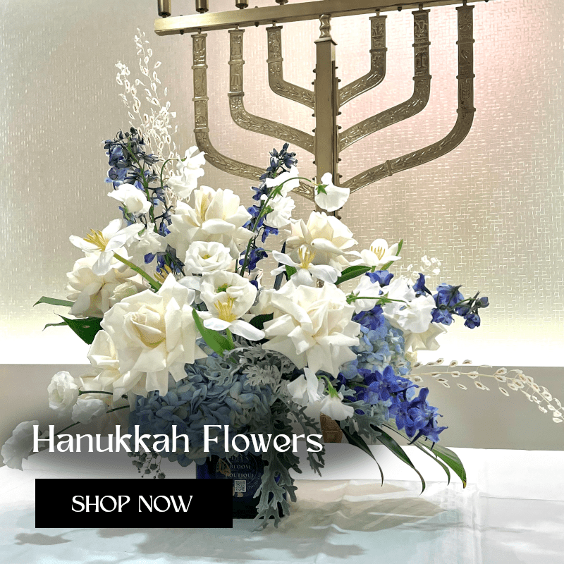 Hanukkah Flowers - Lily's Bloom Boutique