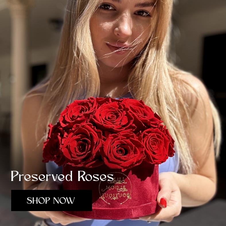 Click to shop Preserved Roses Collection by Lily's Bloom Boutique