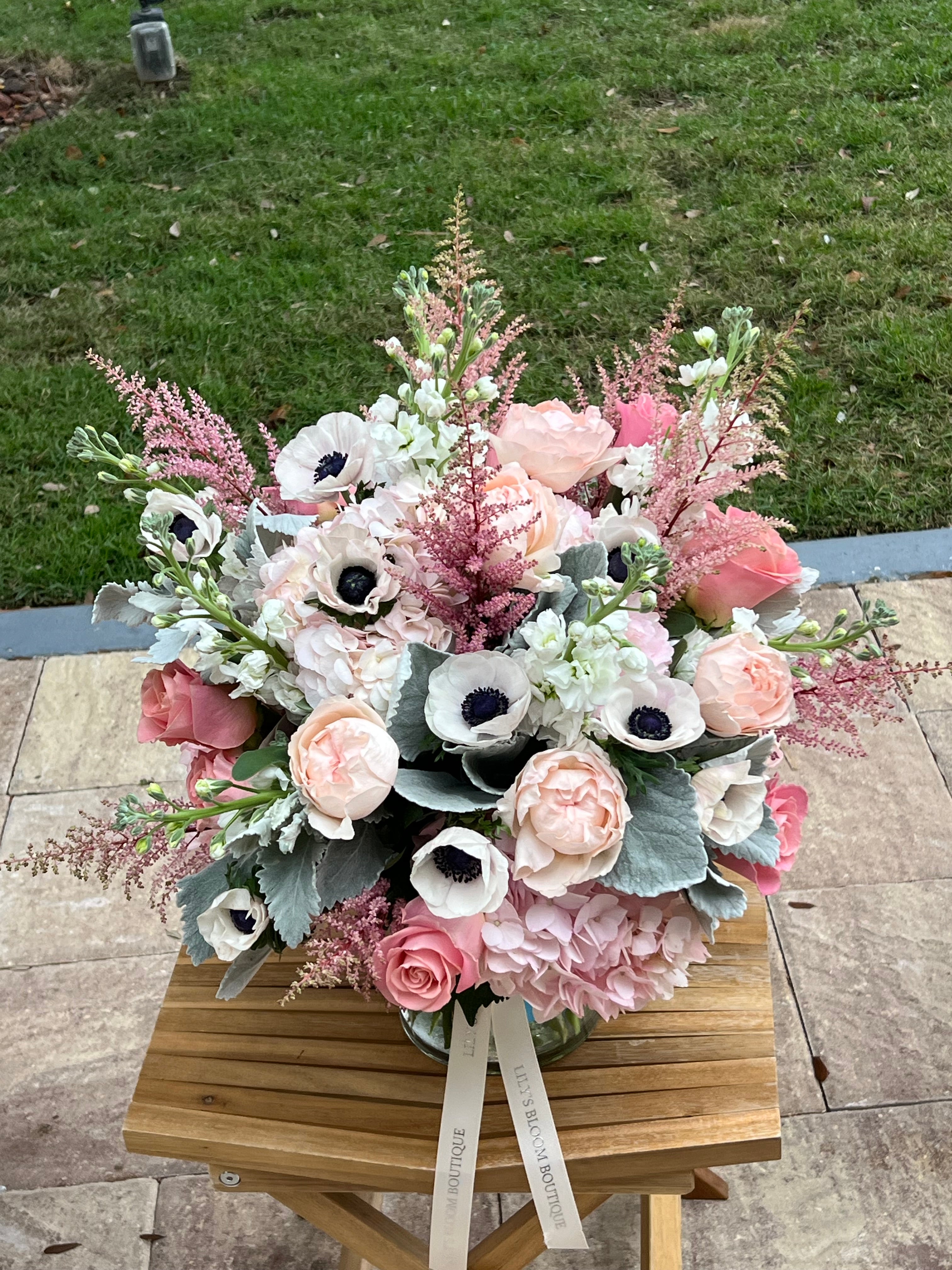 Pink Blossom Vase