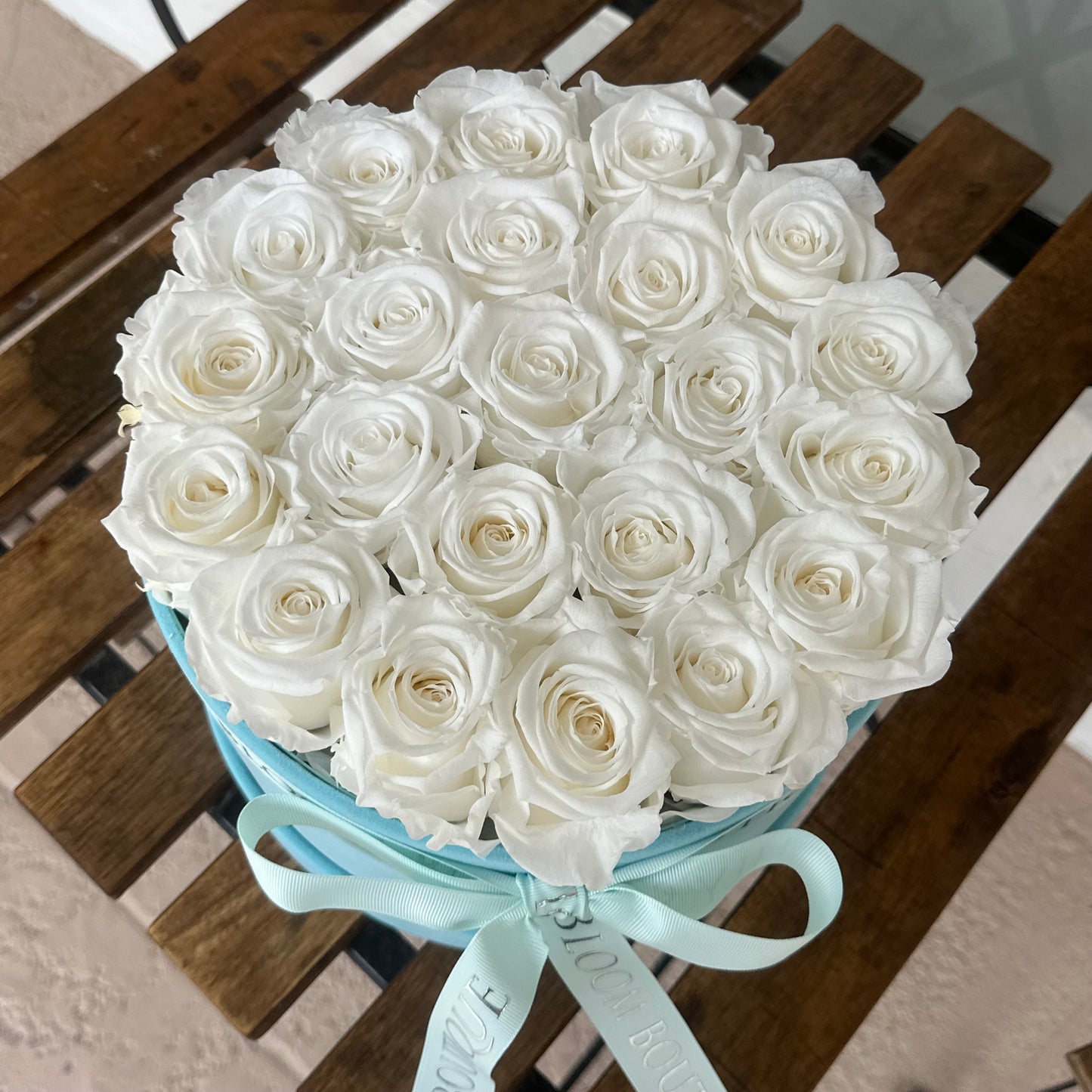 Tiffany Preserved Roses Box