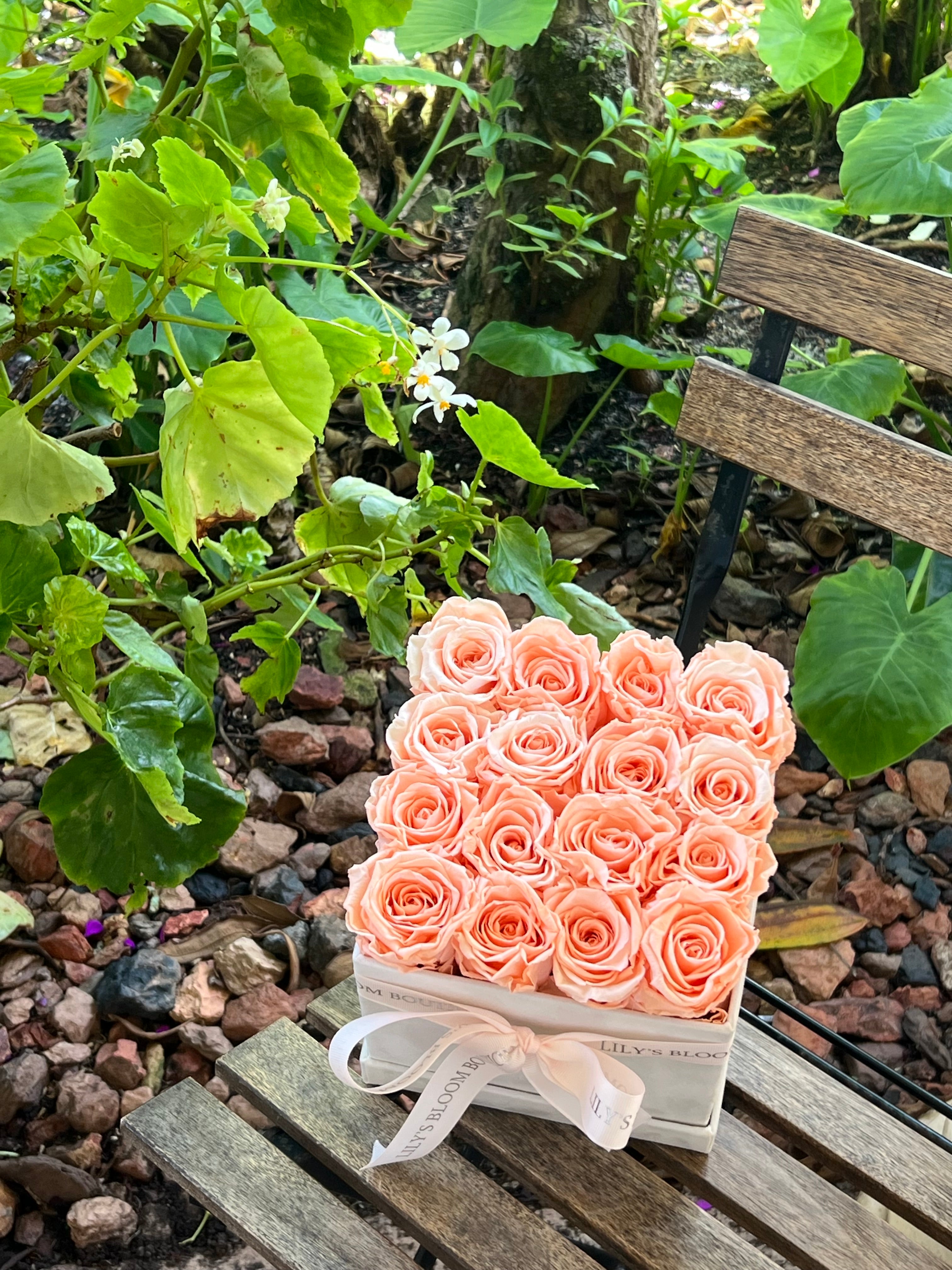 Champagne Petal Box