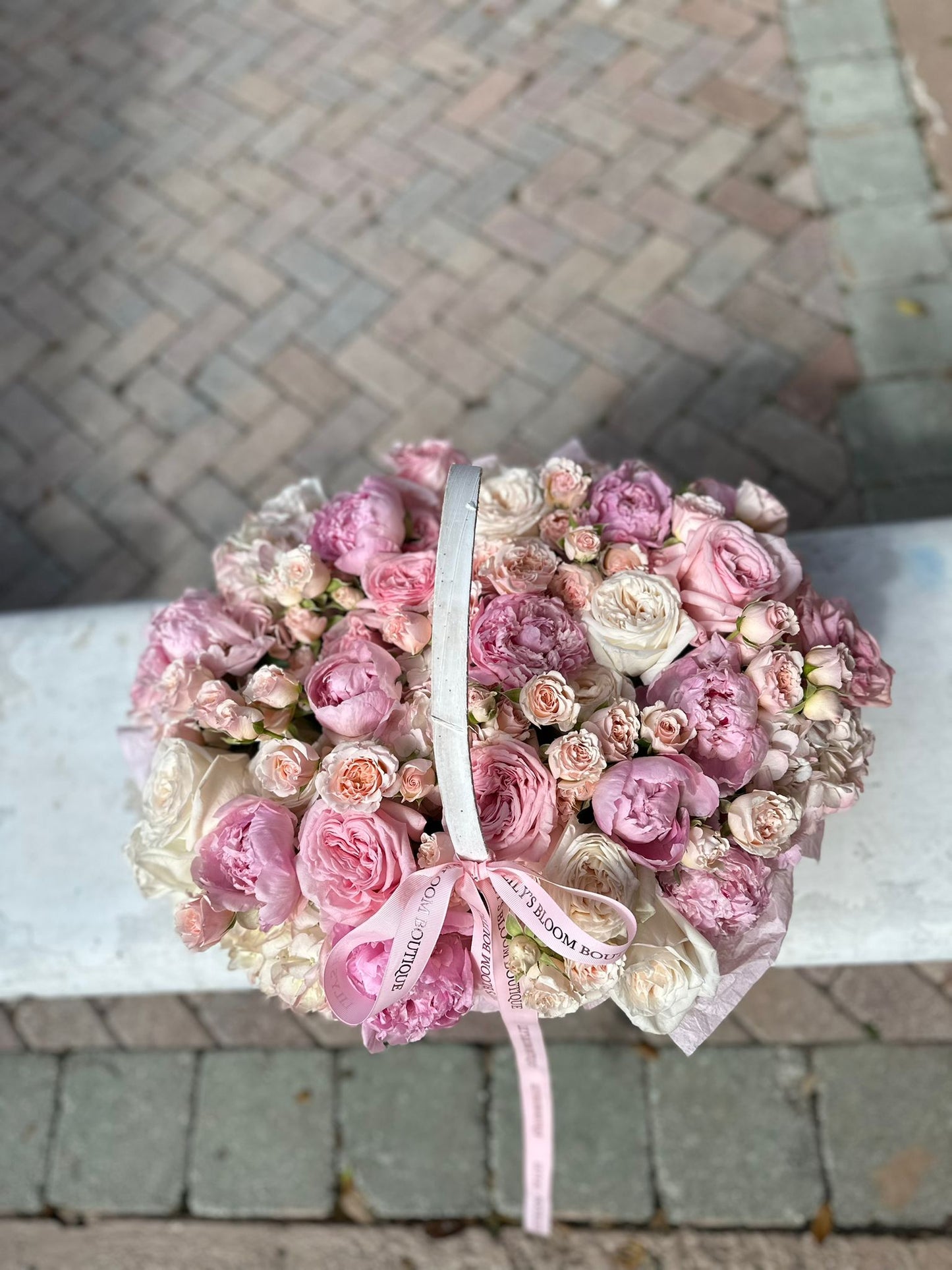 Soft Pink Basket