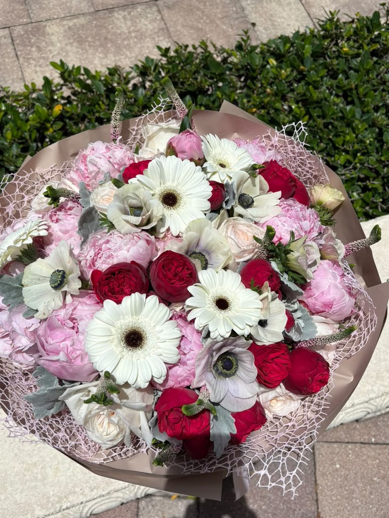 Peonies and flowers