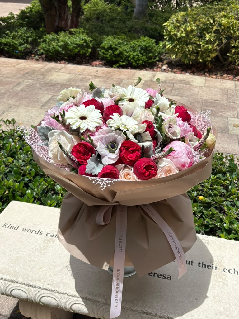Peonies and flowers