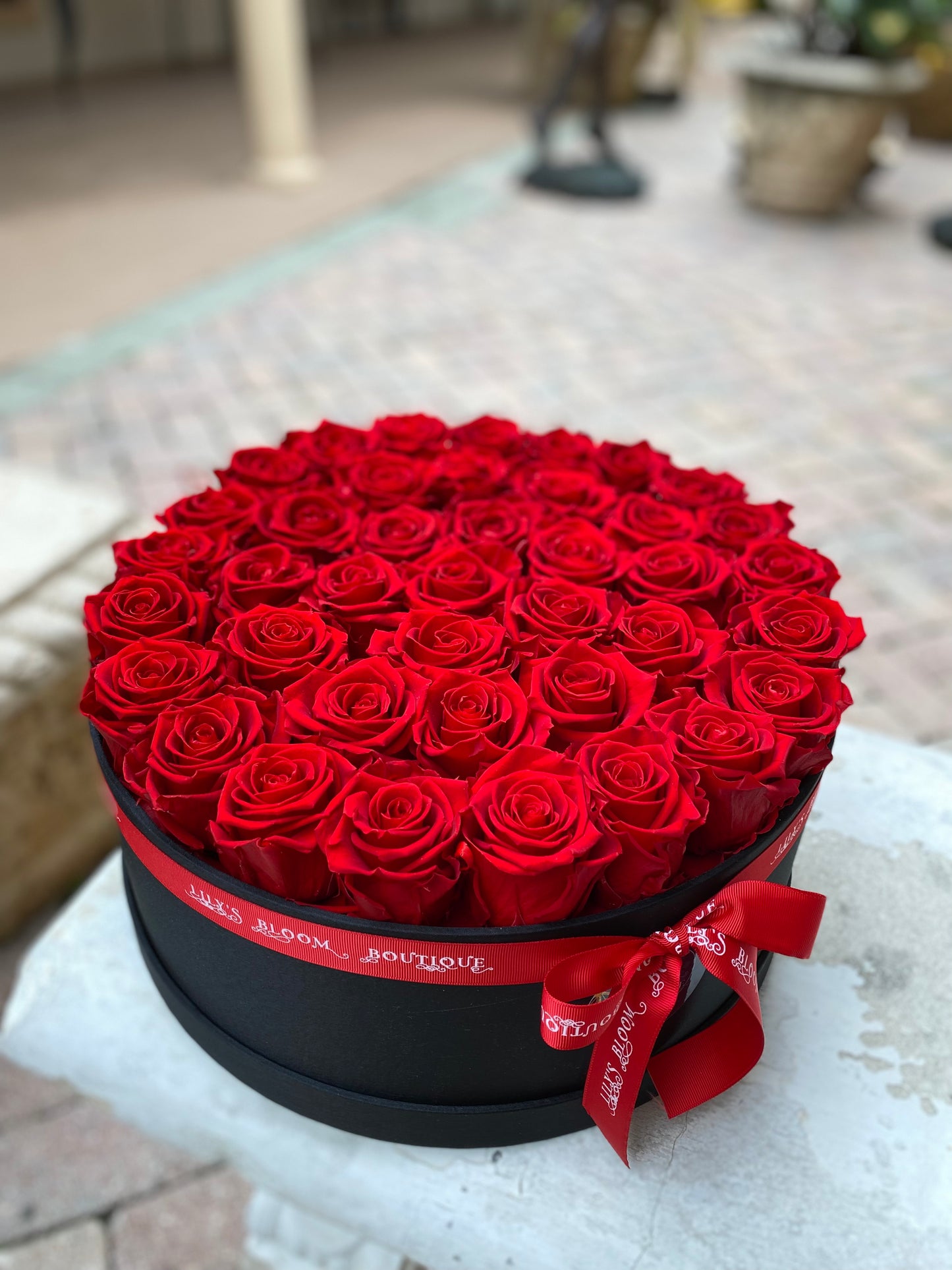 Forever Red Roses