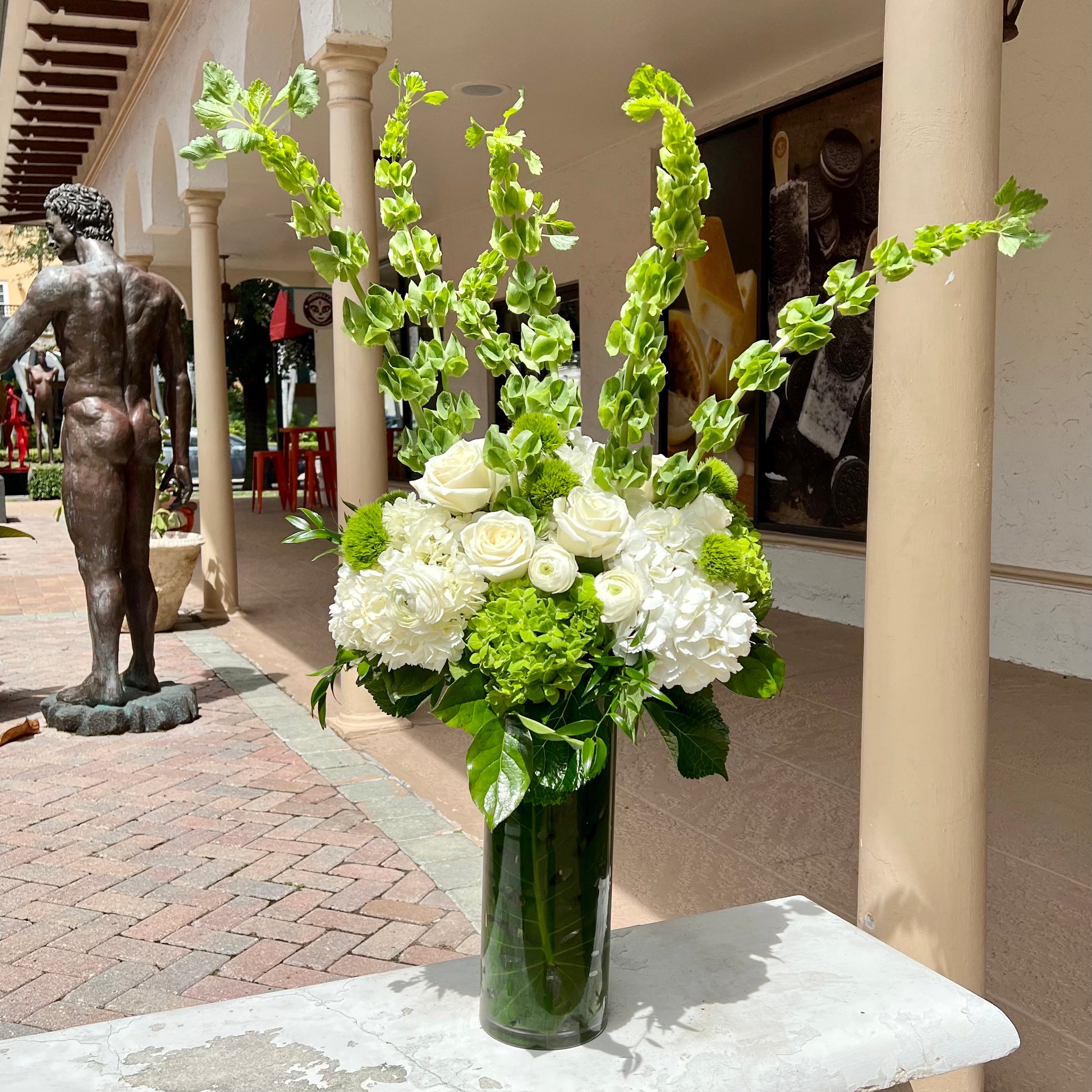 Green Dream Vase  Lily's Bloom Boutique