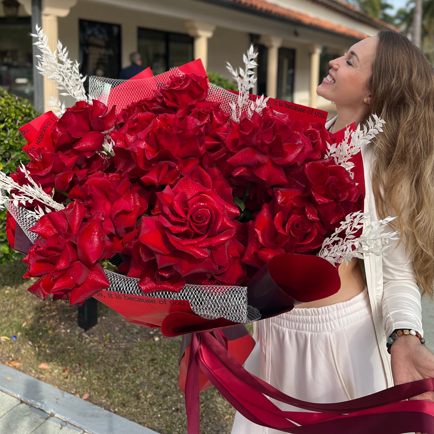 I Love You 25 Premium Red Roses